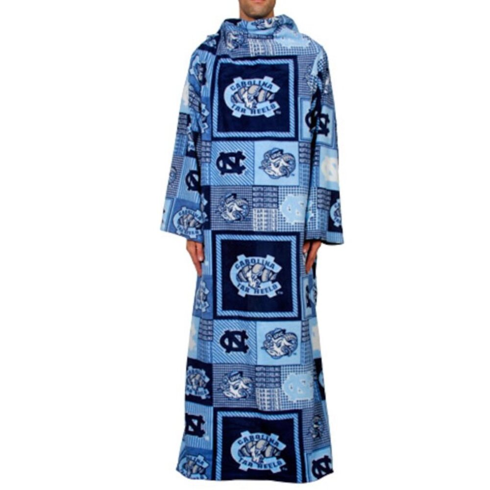 UNC Chapel Hill Tar Heels Branded Snuggie Blanket